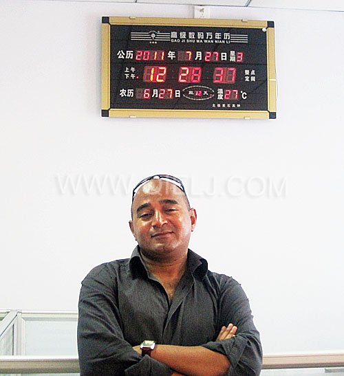 2011年7月25日，外國友人參觀考察我公司！明經(jīng)理等接待并陪同參觀！(圖3)